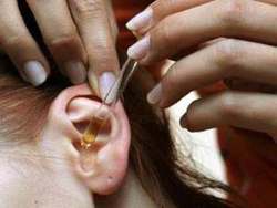 Перекись водорода в ухо при отите, лечение