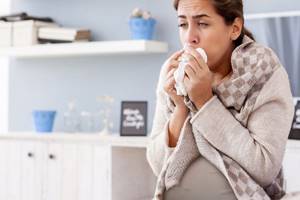 Лечение аллергического кашля во время беременности
