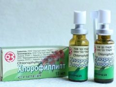 Спрей Хлорофиллипт: инструкция по применению для горла